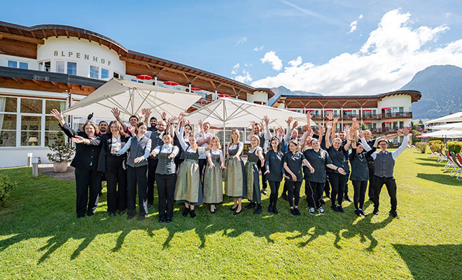 Team des Alpenhof Oberstdorf