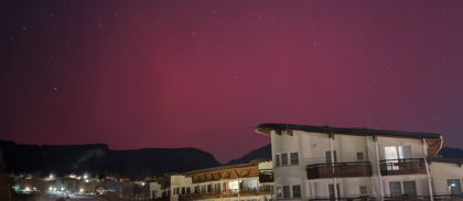 Polarlichter über Oberstdorf