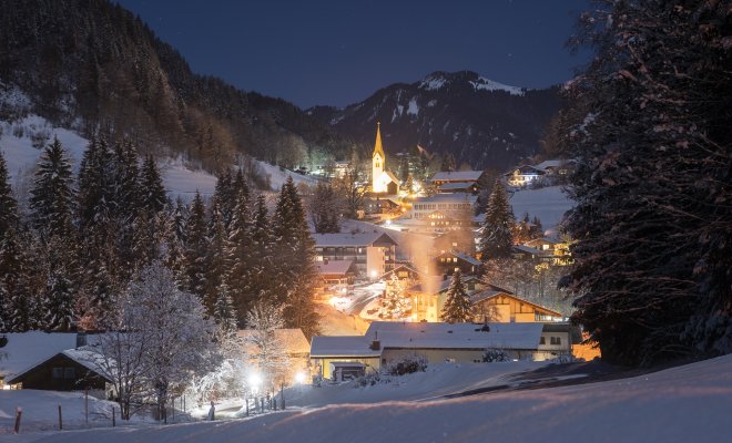 Weihnachtstage in den Bergen
